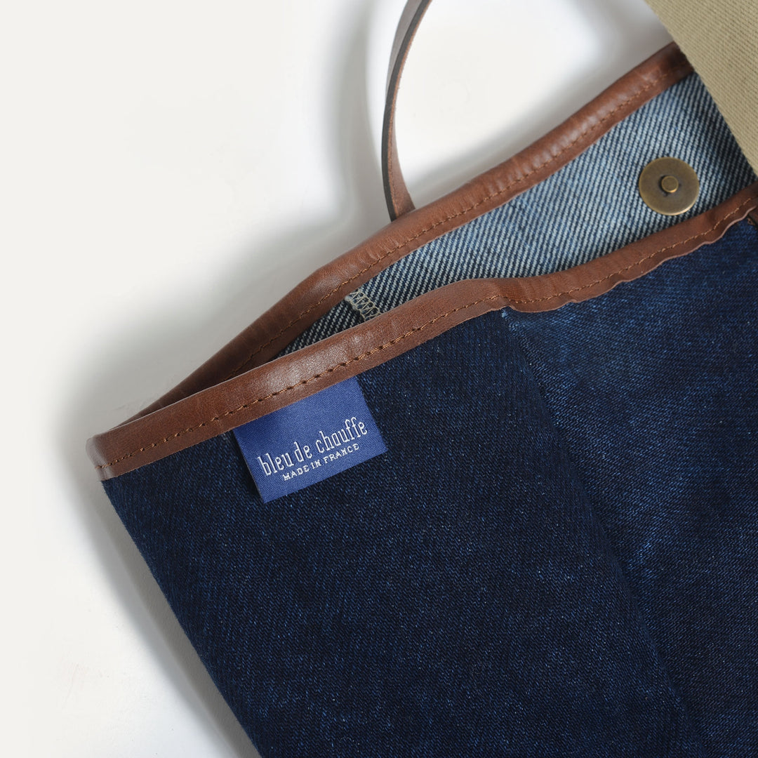 Meline Denim Shopper