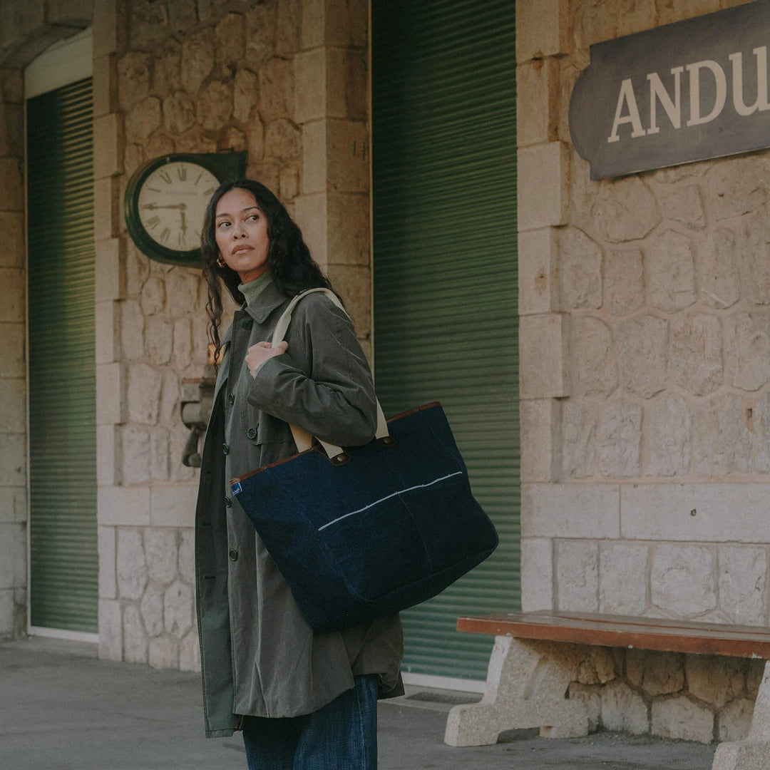 Mélo 48H Denim Tote Bag