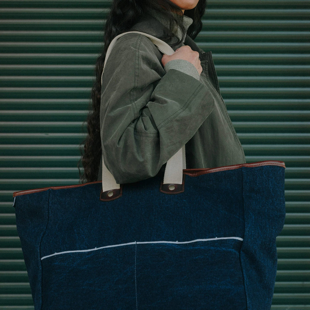 Mélo 48H Denim Tote Bag
