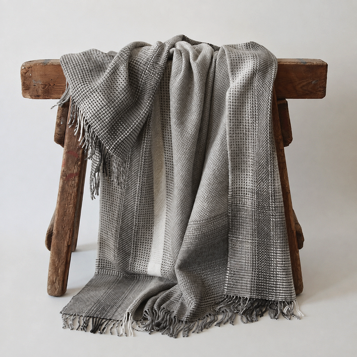 Merino Cashmere Throw Ashford