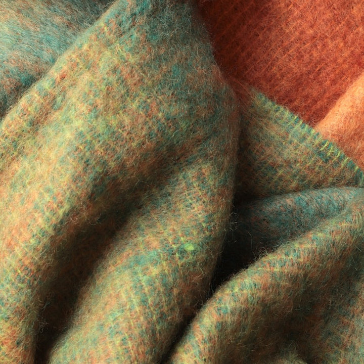 Mohair Throw Autumn Meadow