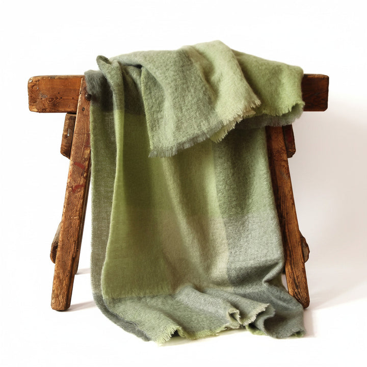 Mohair Throw Sage Valley