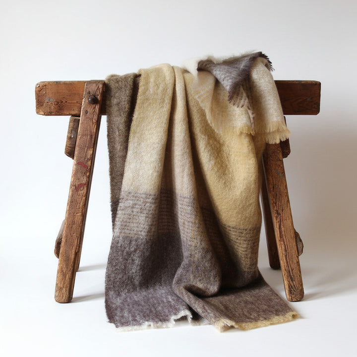 Mohair Throw Sand Dunes