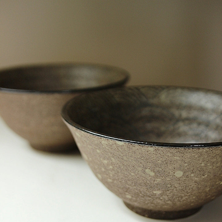 Japanese Nami Stoneware Bowl