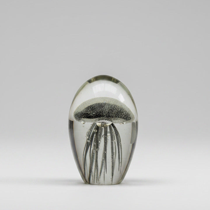 Paperweight Black Jellyfish