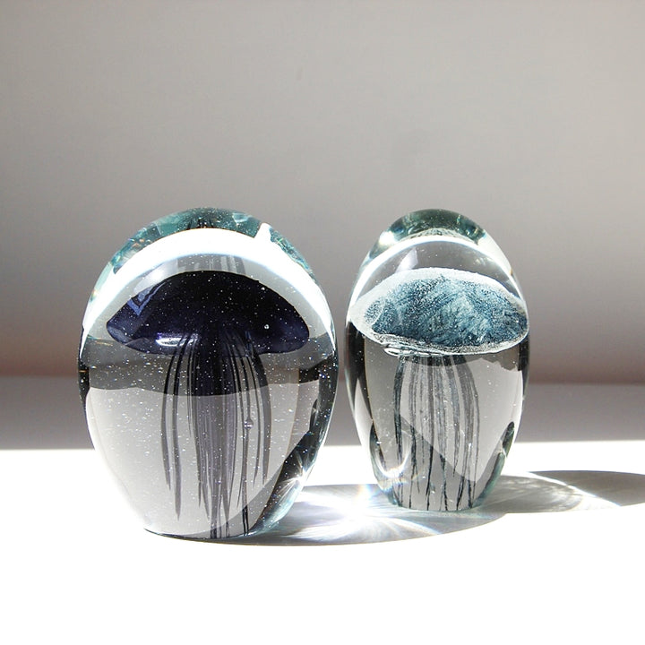 Paperweight Black Jellyfish
