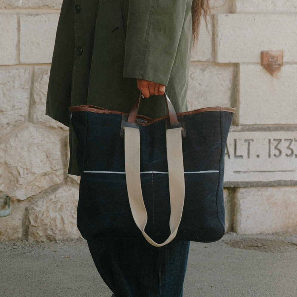 Meline Denim Shopper
