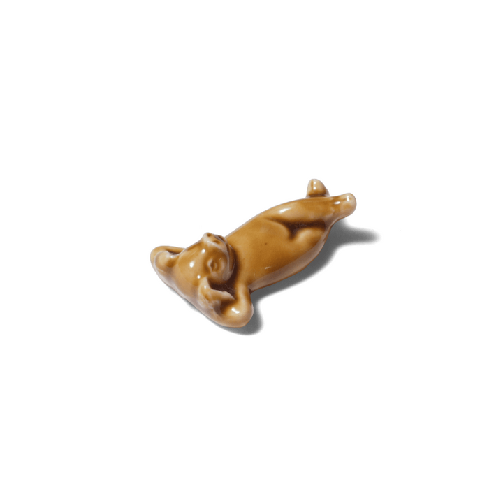 Piggy Knife Rest Lazy - Caramel