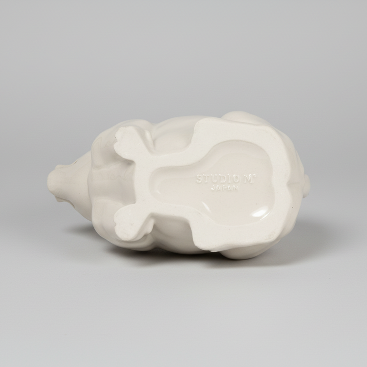 Piggy Pitcher L - White