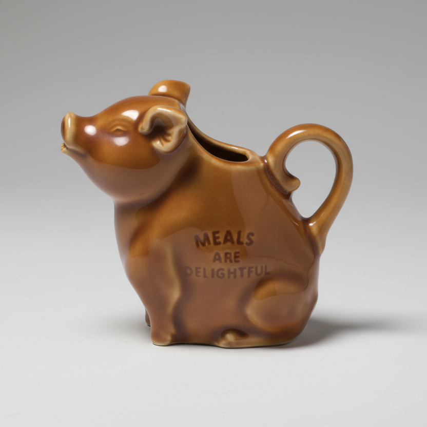 Piggy Pitcher S - Caramel