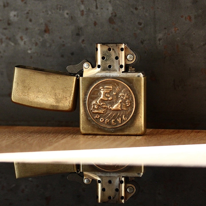 Popeye Zippo Brass