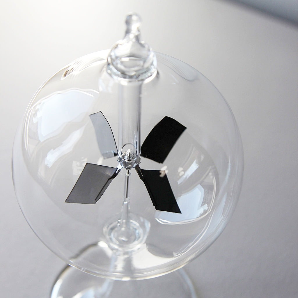 Radiometer made of glass | Crookes radiometer – Peter Fields