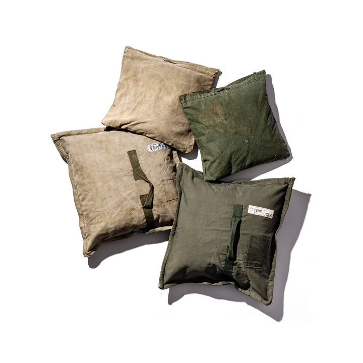 Recycled Tent Canvas Cushion Cover