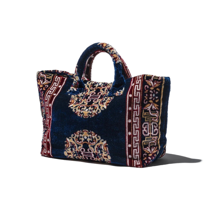 Rug Fabric Bag - Navy Blue