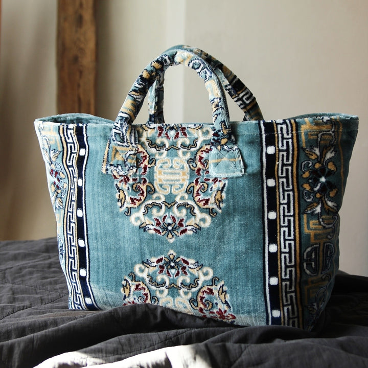 Sac en tissu Rug - Bleu