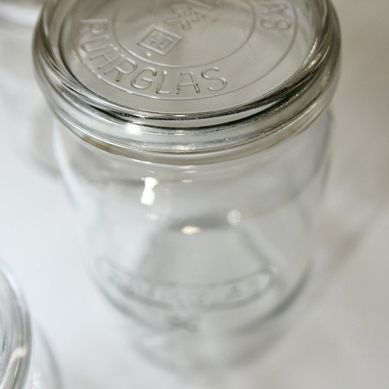 Vintage Vorratsglas „Ruhrglas“ – Rillenglas