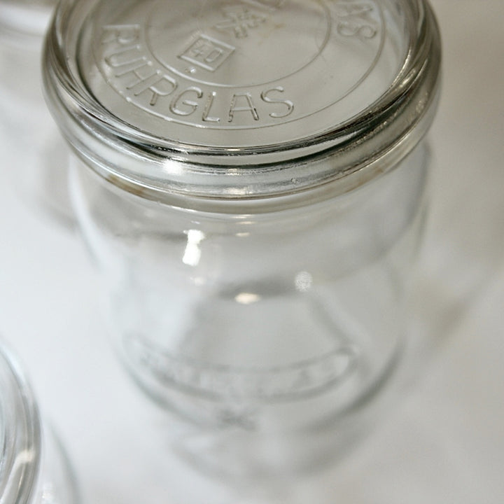 Vintage Vorratsglas „Ruhrglas“ – Rillenglas
