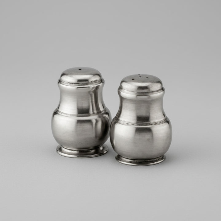 Salz- und Pfefferstreuer Set Arcadia aus Hartzinn von Cosi Tabellini