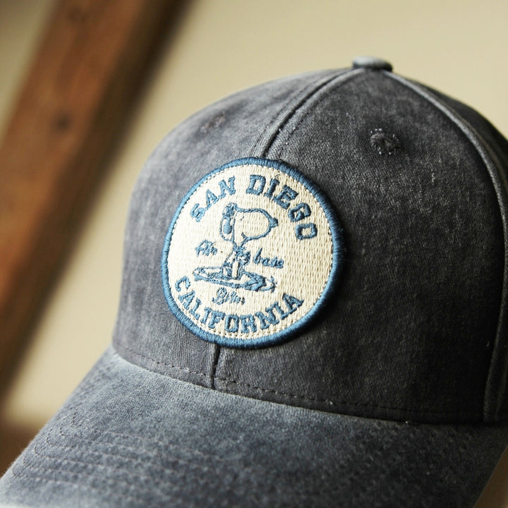 San Diego Trucker Cap Navy Vintage Wash