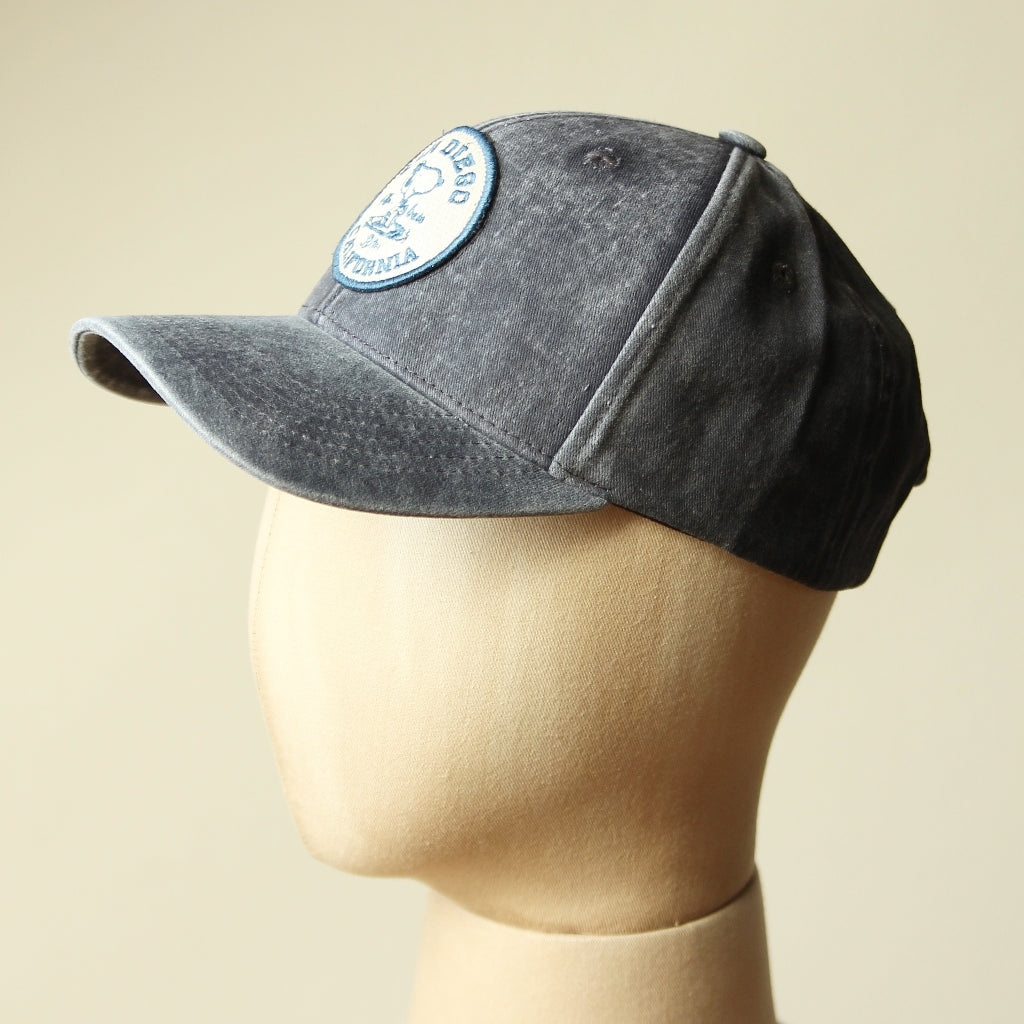San Diego Trucker Cap Navy Vintage Wash