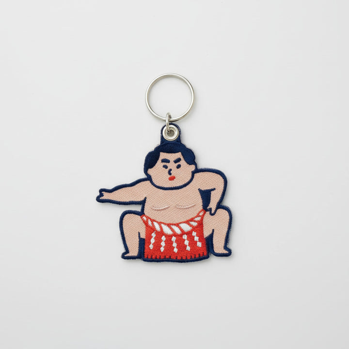 Stitchwork Keychain Sumo Wrestler