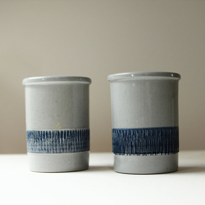 Stoneware Vessel Set of Two