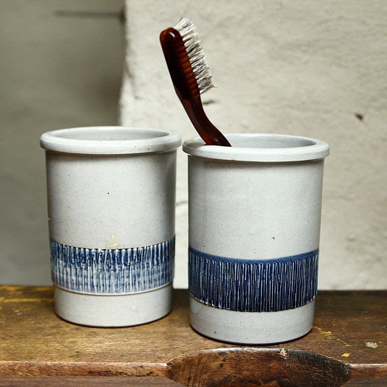 Stoneware Vessel Set of Two