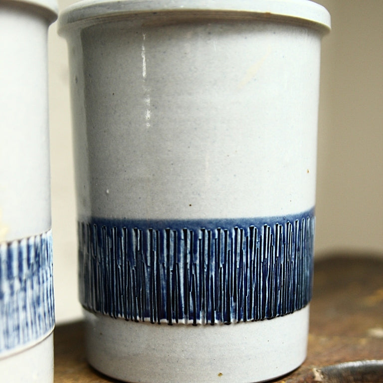 Stoneware Vessel Set of Two