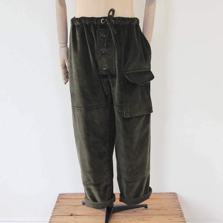 Submariner Pant Velours Côtelé Khaki