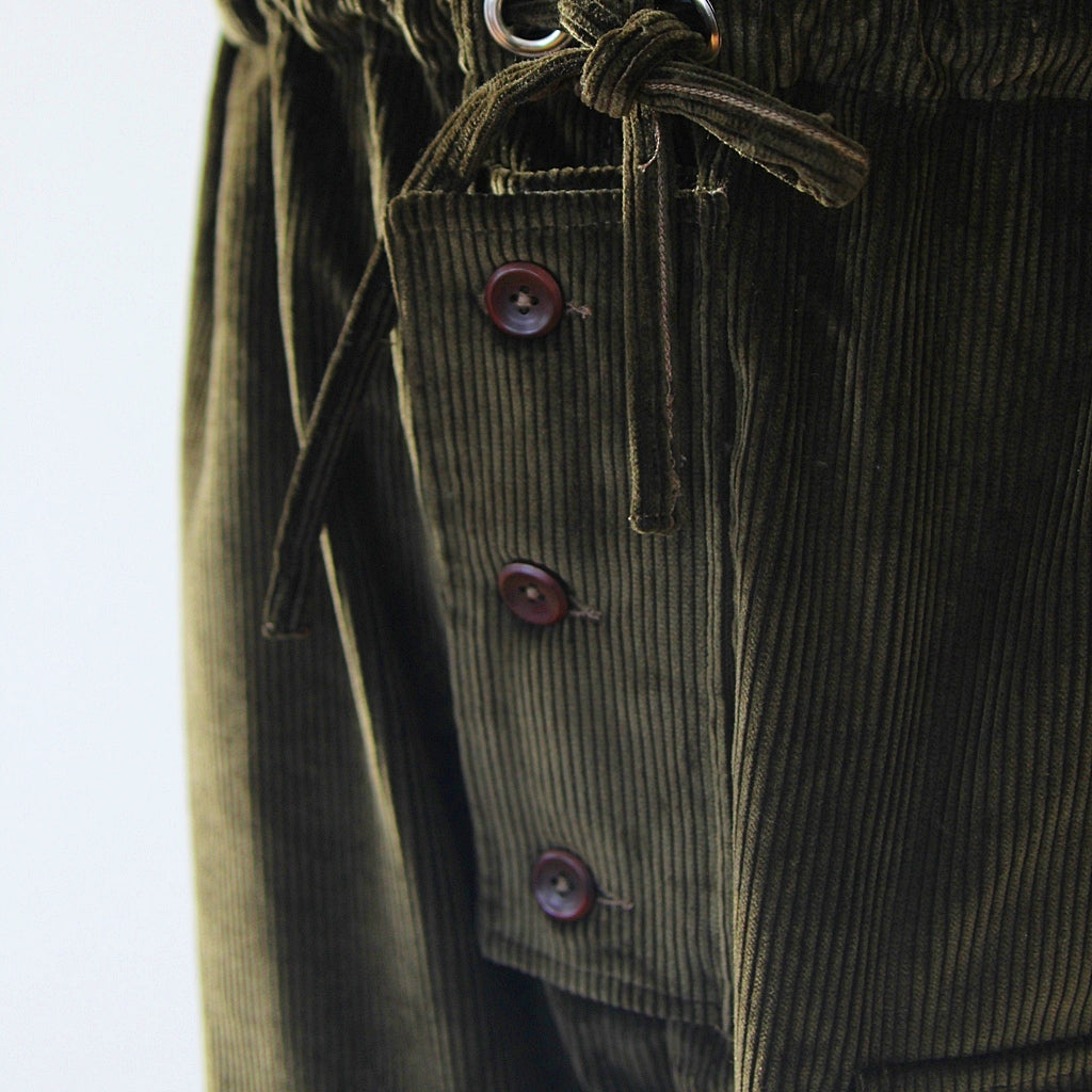 Submariner Pant Velours Côtelé Khaki