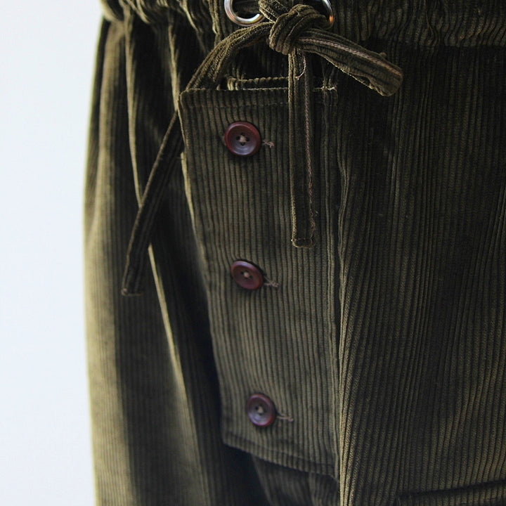 Submariner Pant Velours Côtelé Khaki