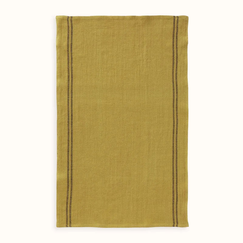 Linen Tea Towel Country - kraft