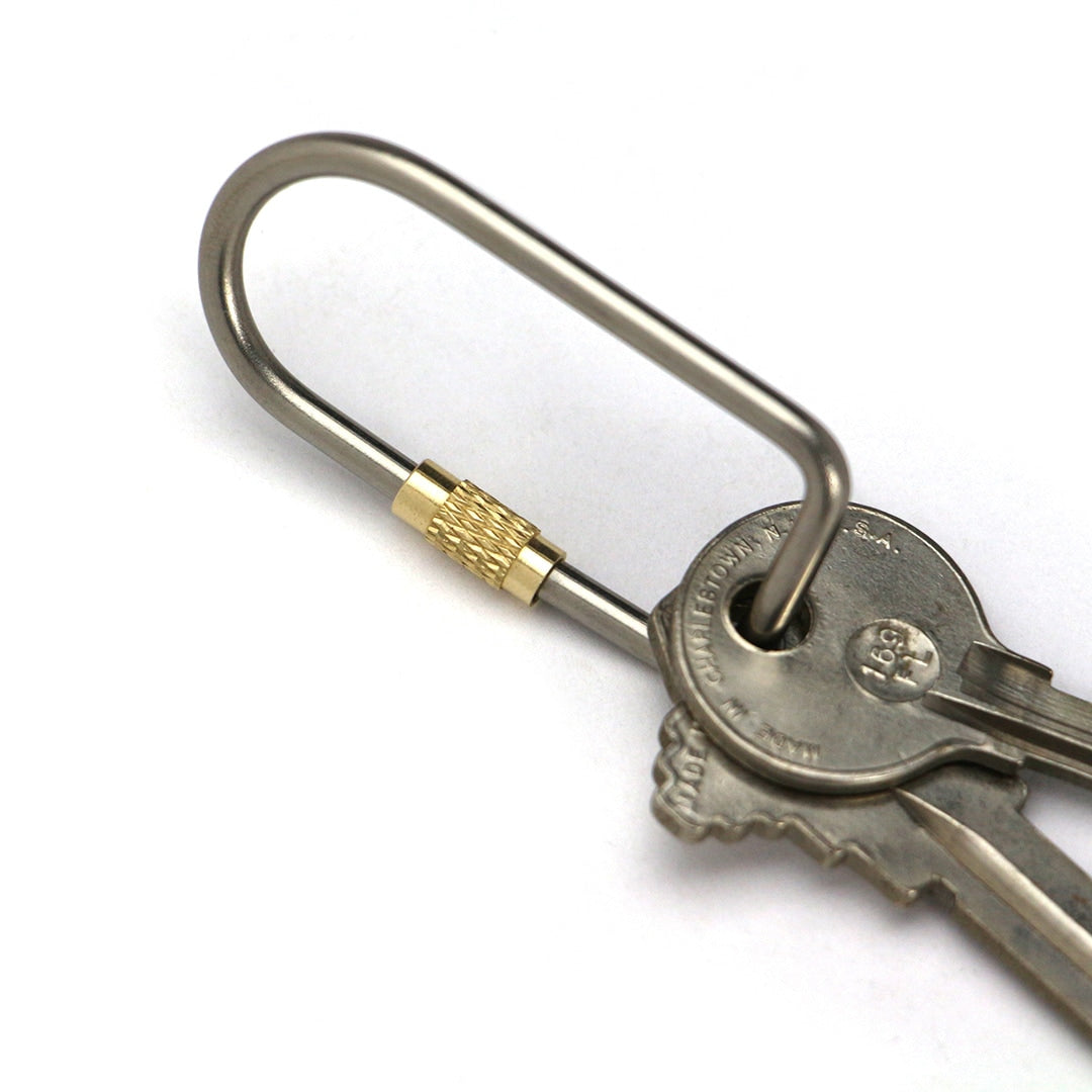 D-Shape Titanium Carabiner