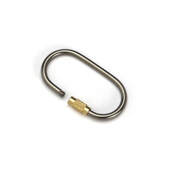 O-Shape Titanium Carabiner