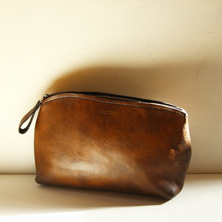 Leather Toiletry Bag