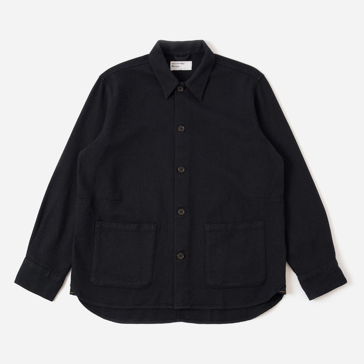Travail Overshirt - Black Kendal Cotton