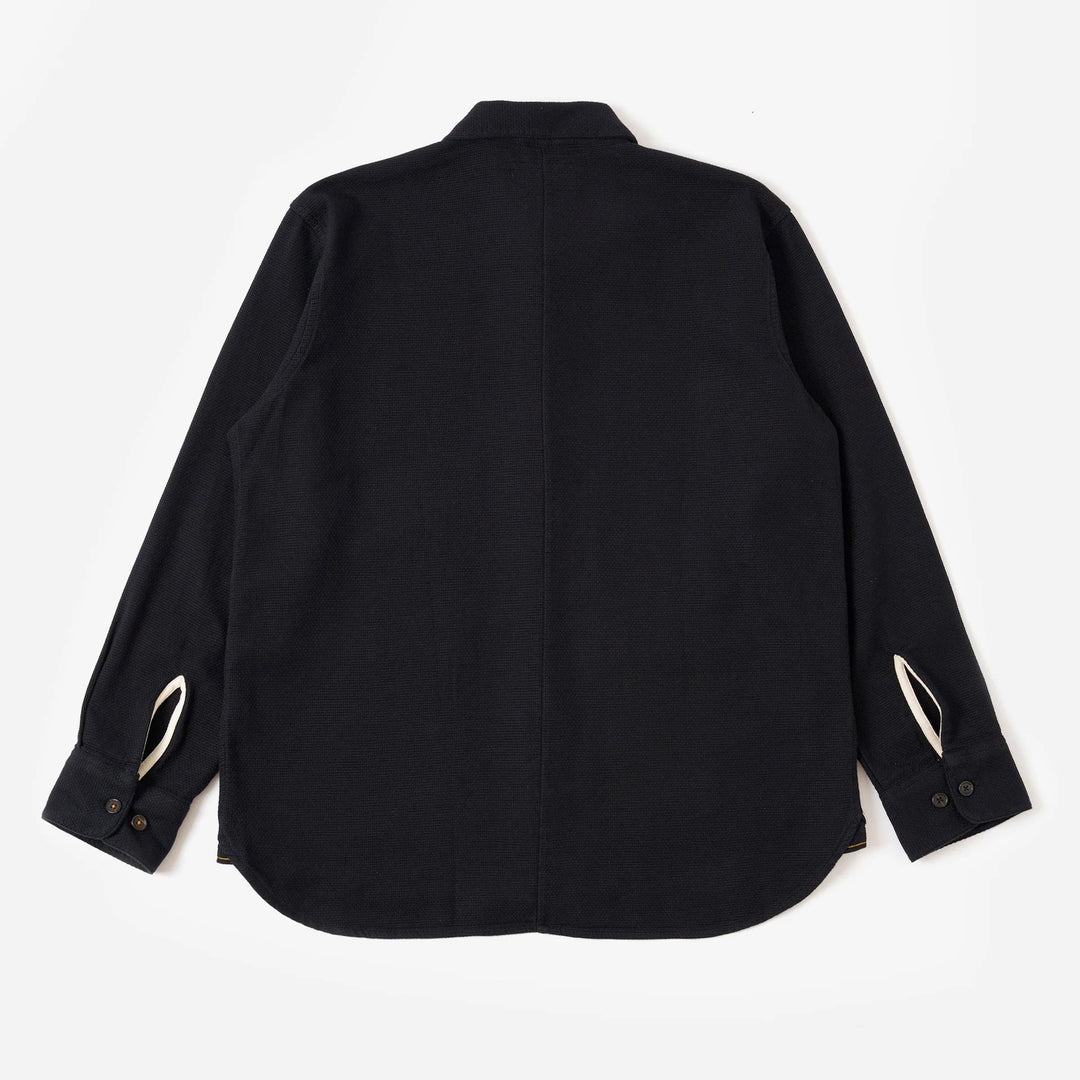 Travail Overshirt - Black Kendal Cotton