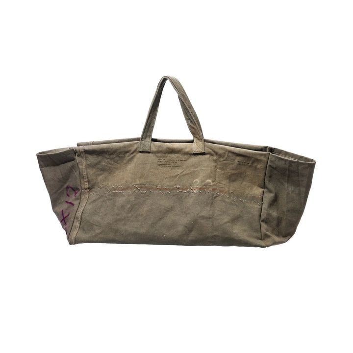 Vintage Tent Fabric Large Bag