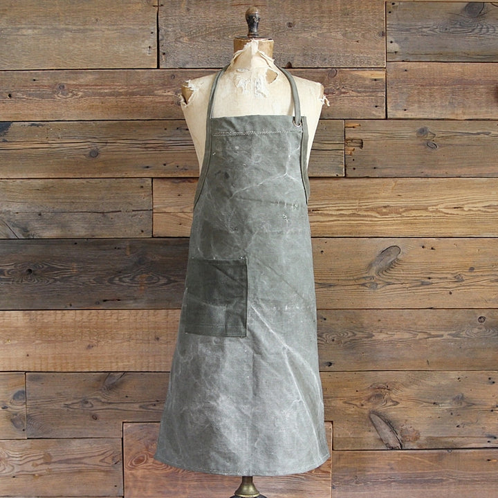 Vintage Tent Fabric Apron