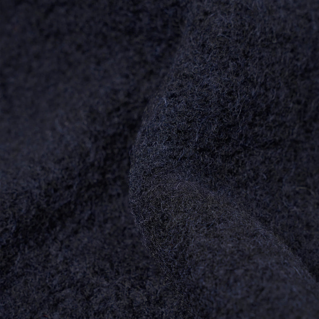 Wool Fleece Uniform Jacket - Navy