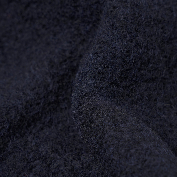 Wool Fleece Uniform Jacket - Navy