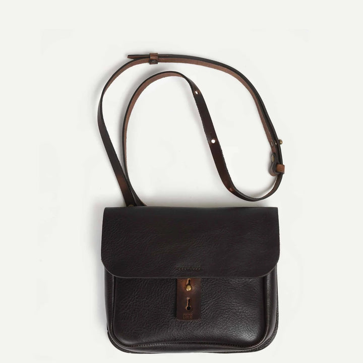 Workwear Shoulder Bag - Dark Brown