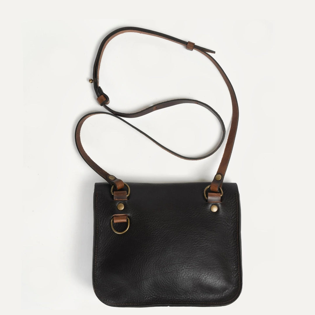 Workwear Shoulder Bag - Dark Brown