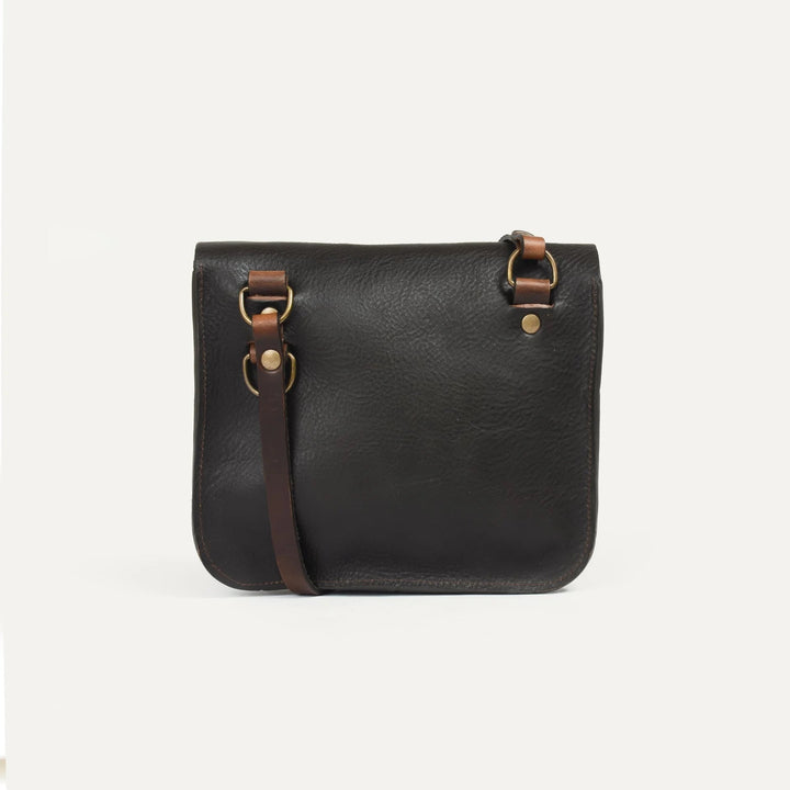Workwear Shoulder Bag - Dark Brown