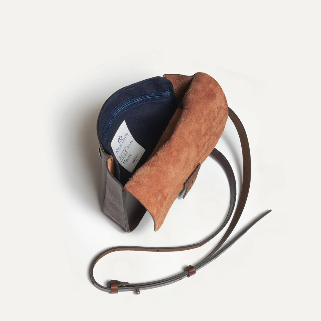 Workwear Shoulder Bag - Dark Brown