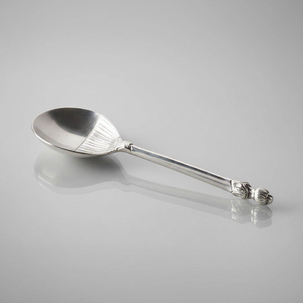 Zinnlöffel Coclea aus Hartzinn von Cosi Tabellini