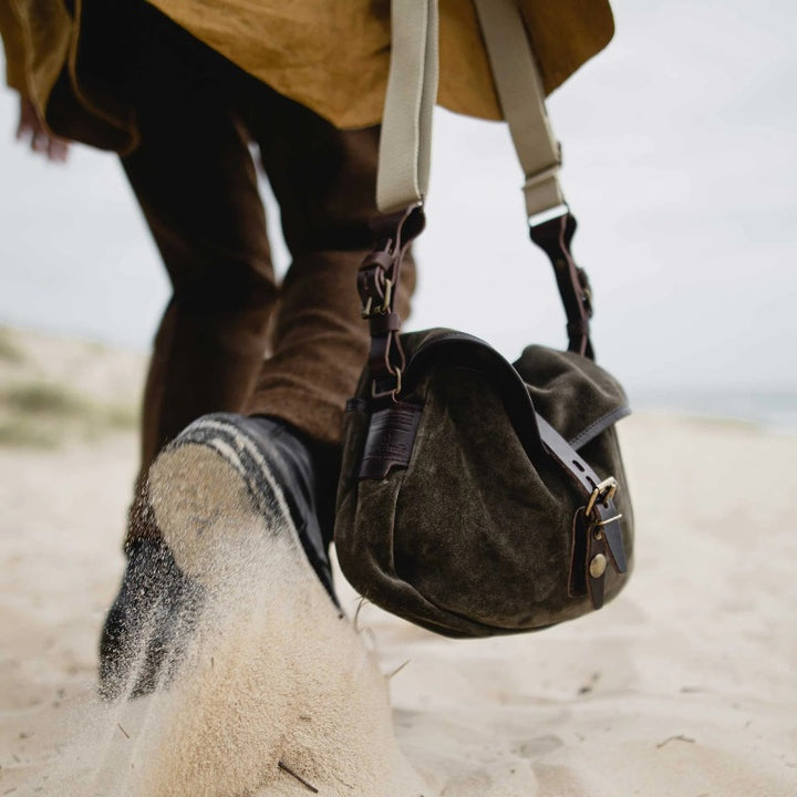 Fisherman's Musette XS suede musk