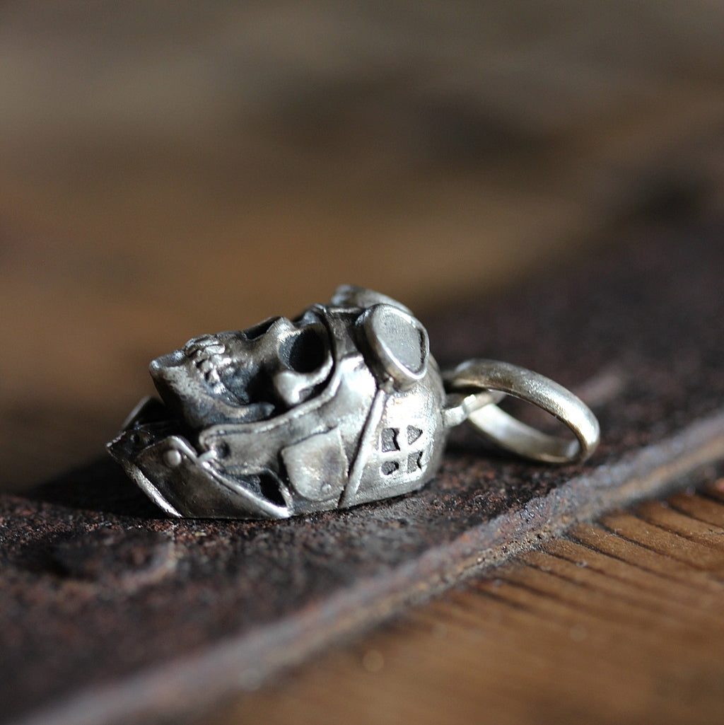 SALE - Skull Pilot Pendant