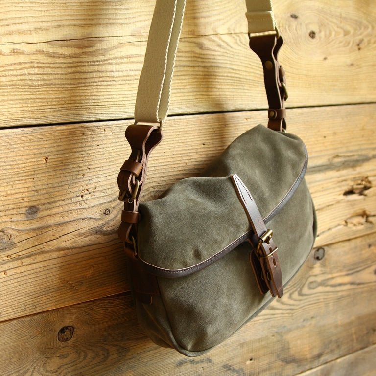 Fisherman's Musette XS suede musk