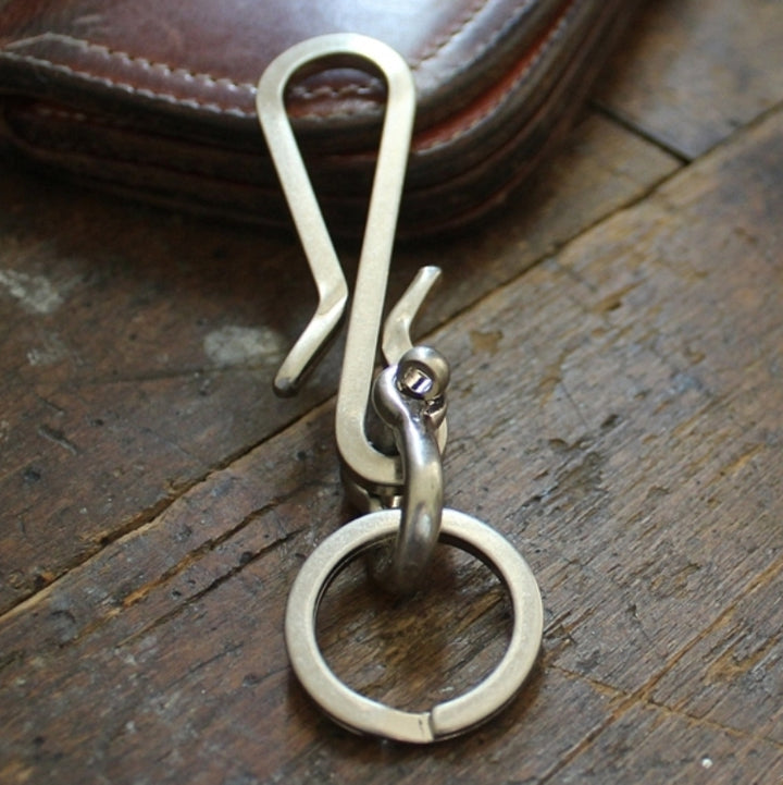 Key Chain Matte Silver